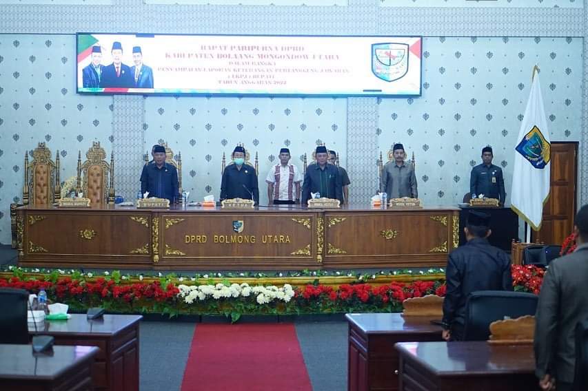 DPRD Gelar Paripurna LKPJ Bupati Tahun 2022