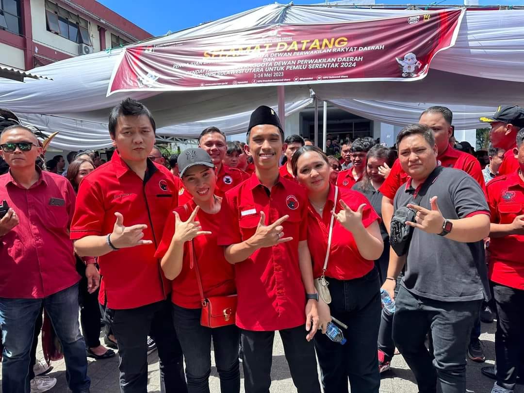 Resmi Didaftarkan ke KPU, Eldo Wongkar Siap Berjuang Bersama PDIP