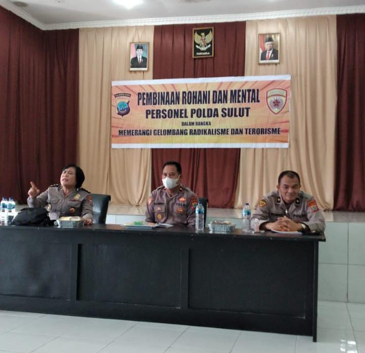 Cegah Radikalisme dan Intoleransi Kepada Personil Polres Talaud