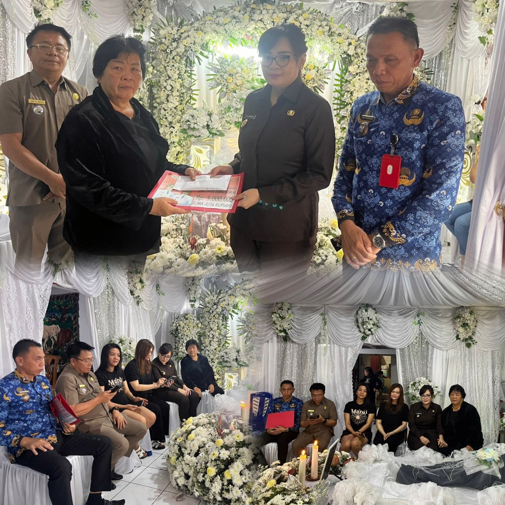 Wawali Sendy Sampaikan Belasungkawa dan Serahkan Santunan