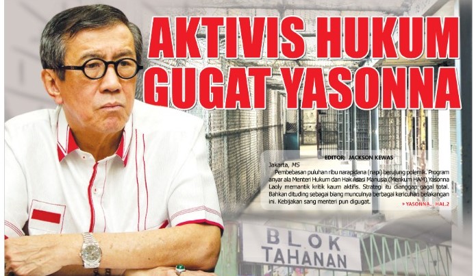 AKTIVIS HUKUM GUGAT YASONA