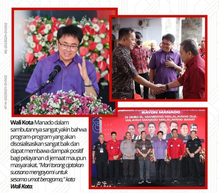 Ini Harapan Walikota Manado Untuk P/KB GMIM