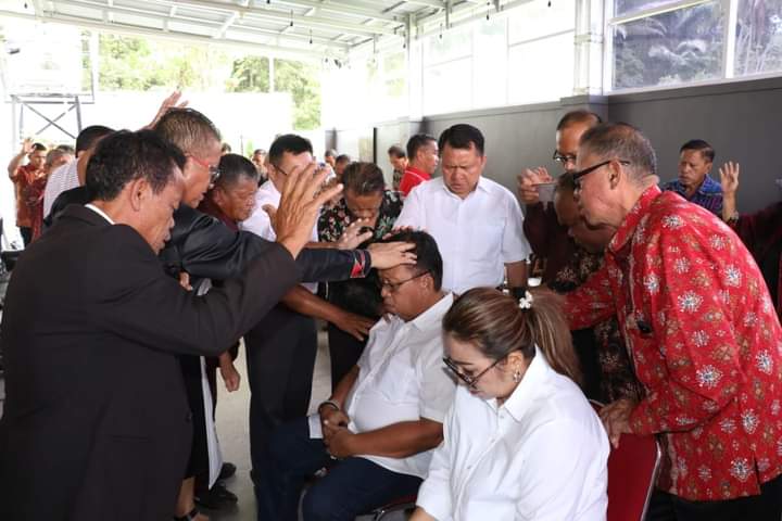 Andalkan Tuhan, RD Dapat Topangan Doa Sebelum Kampanye Akbar