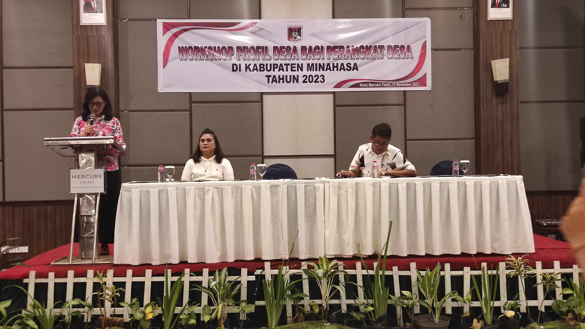 Bekali Operator Desa se-Kabupaten Minahasa, Sekda Watania Minta Kerja dengan Hati