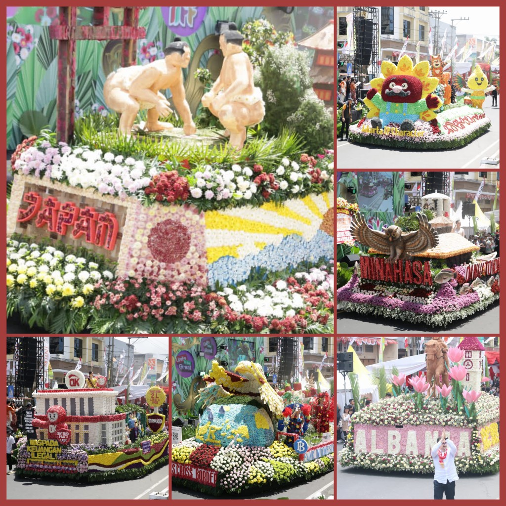 Wali Kota Caroll Apresiasi Pemenang Parade Bunga, Simak Daftar Pemenangnya....