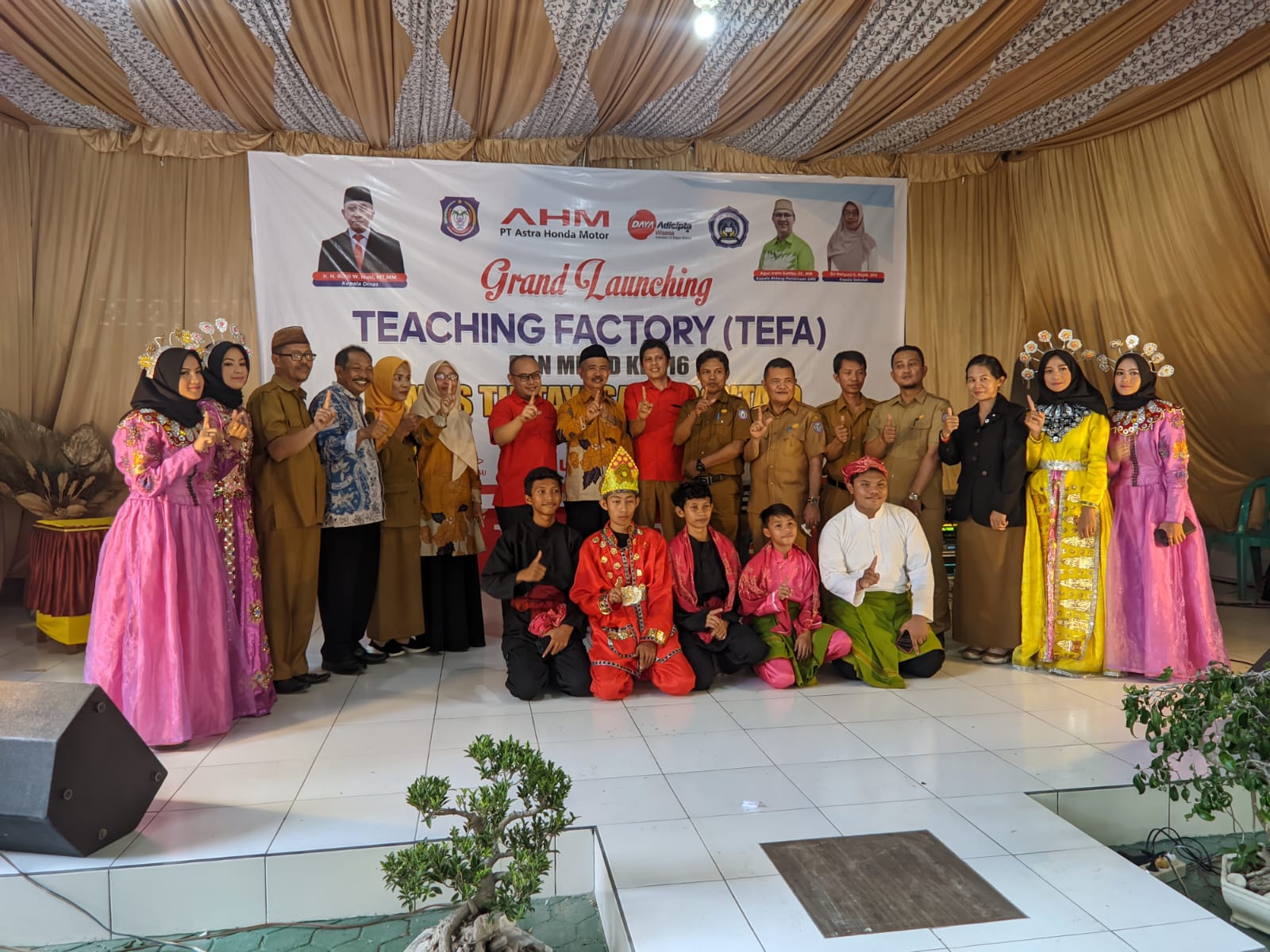 Perkuat Komitmen di Dunia Vokasi, DAW Resmikan Pos AHASS TEFA di Gorontalo