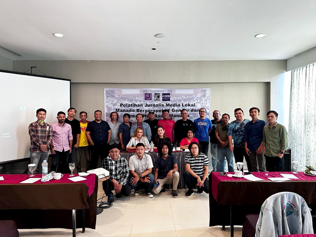 YLBH-AJI Manado Bahas Perspektif Gender dan Ramah HAM