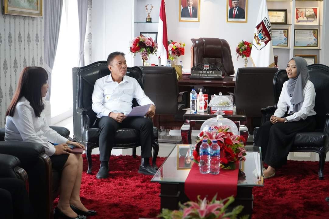 Bupati Minsel Hadiri Exit Meeting Bersama BPK-RI Perwakilan Sulut