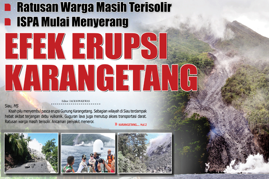 EFEK ERUPSI KARANGETANG