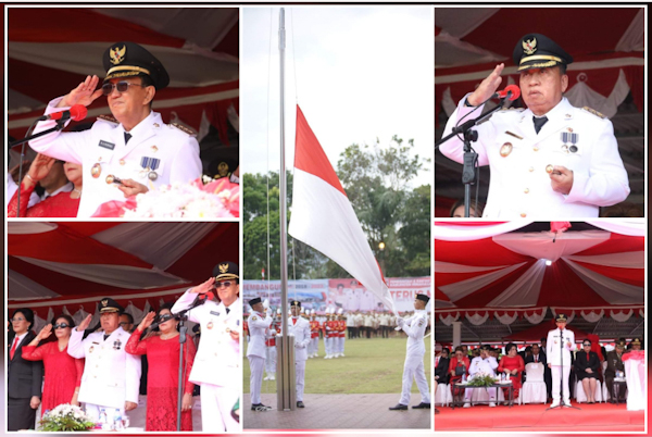 Upacara HUT Kemerdekaan RI Ke-78 di Minahasa Berlangsung Khidmat