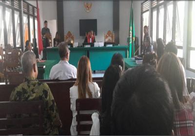 Ancaman Denda 100 Milyar,  3 Penambang Ilegal Ratatotok Jalani Sidang Perdana