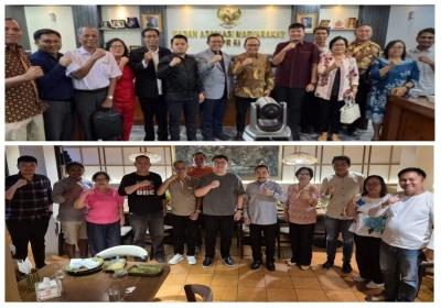 Elrych Modal Cs, Difasilitasi Rio Dondokambey dan Adian Napitupulu Diterima BAM DPR RI 