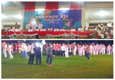 Porpov Sulut Dibuka Gubernur Yulius, Ribuan Atlet Terlibat di 405 Pertandingan 