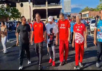 Wawali Richard Sualang Dukung Penuh Pencanangan Hari Olahraga