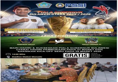 Liga 4 PSSI Sulut Siap Dihelat, Ditunjang Fasilitas Pendukung Baru