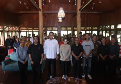 Wawwli Sendy Buka Dialog Strategis Bersama Staf Khusus Presiden RI tentang Penguatan Ekonomi dan Investasi