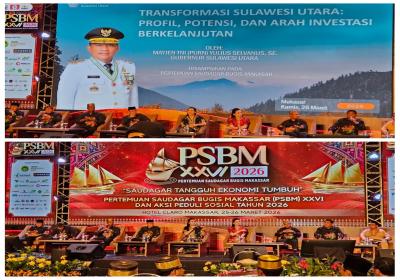 Pertemuan Saudagar Bugis-Makassar (PSBM), Gubernur Yulius Panggil Pengusaha Berinvestasi di Sulut