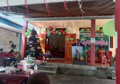 Ibadah Menyambut Natal SMK 9 Manado Berlangsung Hikmat dan Sederhana
