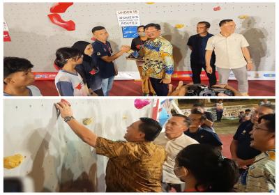 Dibuka Kadispora Sulut, Kejuaraan Panjat Tebing Piala Walikota Satu-satunya Level Nasional Jelang HUT Manado
