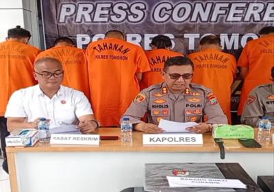 Satreskrim Polres Tomohon Ungkap Sindikat Pencurian Cengkeh Lintas Daerah dengan Kerugian Miliaran Rupiah