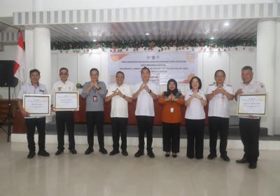 Tingkatkan Data Berkualitas dan Pembangunan Berbasis Bukti, Wali Kota Caroll Resmikan Program Kelurahan Cinta Statistik 