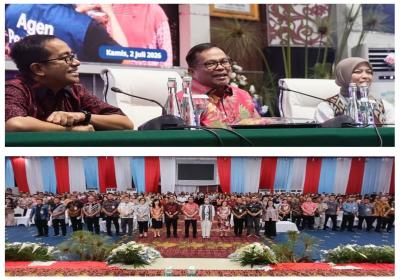 Wawali Richard Sualang Hadiri Pembekalan Agen Perlinsos di Bimtek Program Digitalisasi Bansos