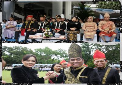 Hebat Tomohon, Puncak HUT ke-61 Provinsi Sulawesi Utara, Wawali Sendy Terima Penghargaan Penurunan Stunting