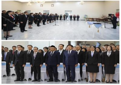 Gubernur Yulius Lantik Pejabat Esselon II-III-IV di Pemprov Sulut