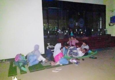 Ratusan Eks Karyawan PT Delta Duduki PN Manado