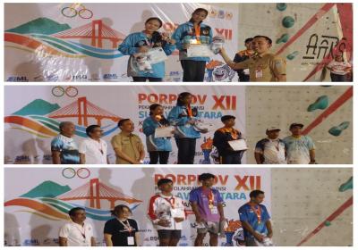 Warga se-Sulut Ramaikan Venue Pertandingan Panjat Tebing Porprov 2025, Manado Sumbang Medali
