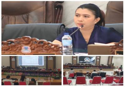 Waket I Mona Kloer Sebut Banggar Tuntas Bahas Dinas Urusan Wajib Hari Kedua