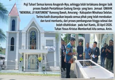 Felly Runtuwene Bangun Gereja Advent di Rumoong Bawah, Penantian Jemaat Terjawab