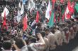 Brimob Sulut Pengamanan Aksi Demo di Gedung Deprov